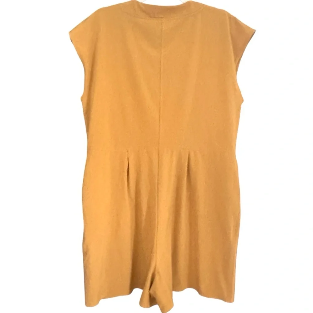Athleta Marlow Gold Yellow Romper Size Extra Large - Picture 6 of 12